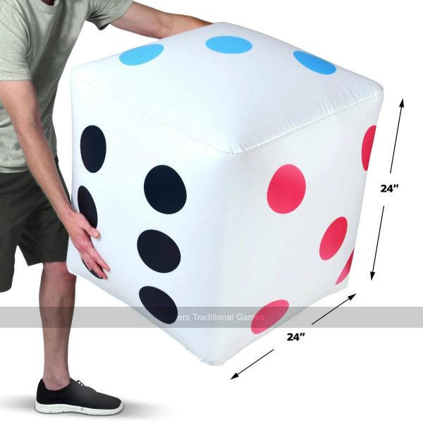 GoSports 24 inch Giant Inflatable Dice - Set of 2