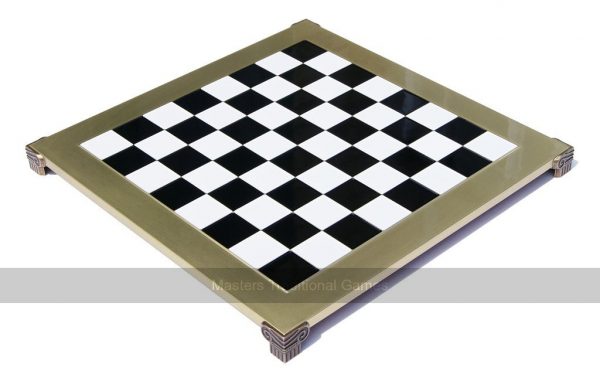 Manopoulos Medieval Knights Metal Chess Set
