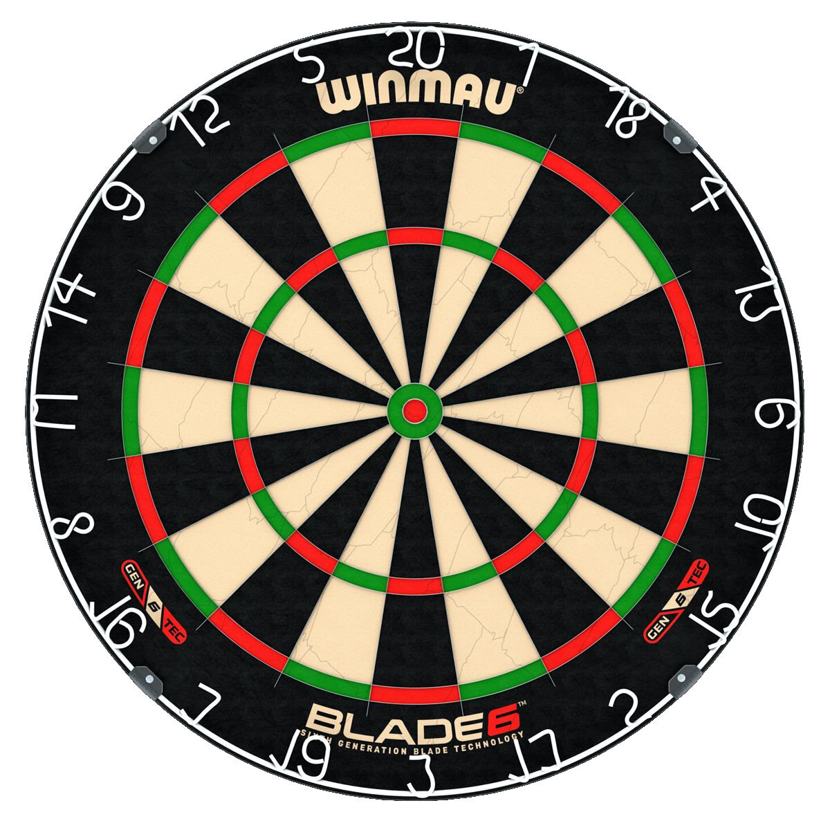 Winmau Blade 6 PDC Surround Set (Dartboard, Surround and 6 Darts)