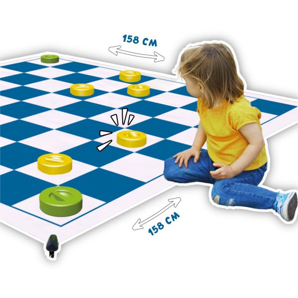 XXL Nine Mens Morris & Checkers Game