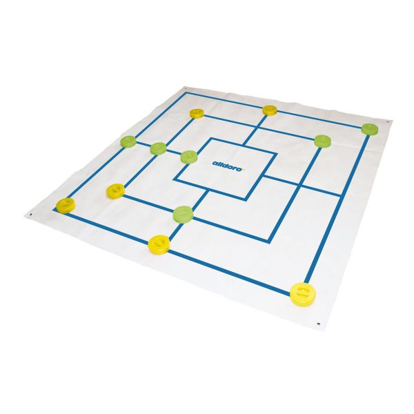 XXL Nine Mens Morris & Checkers Game