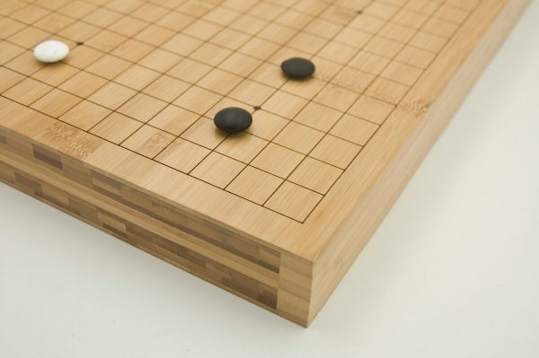 Bamboo Go Board with Etched Lines (470 x 440 x 50mm)