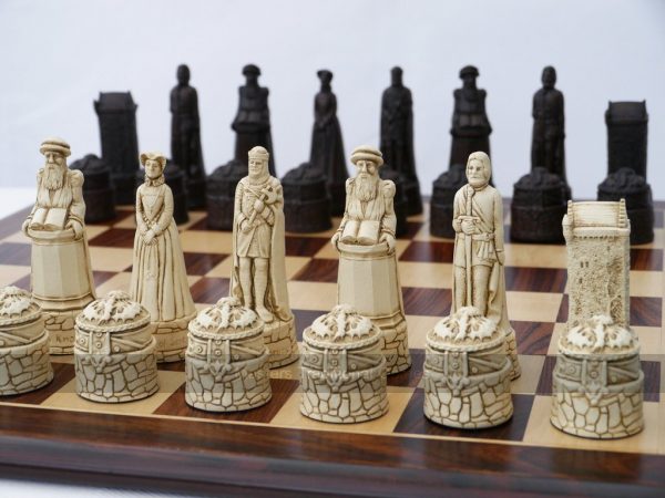 Berkeley Chess Scottish Themed Ornamental Chess Set (Board not included)