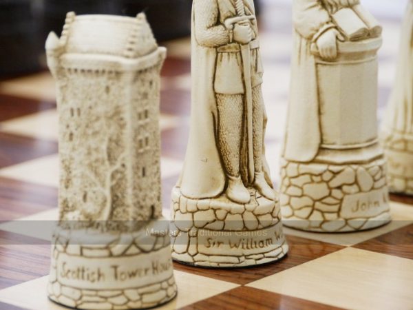 Berkeley Chess Scottish Themed Ornamental Chess Set (Board not included)