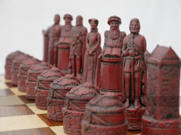 Berkeley Chess Scottish Themed Ornamental Chess Set (Board not included)