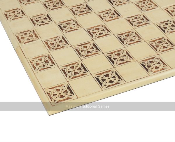 Decorative Folding Chess Board by Berkeley Chess - 2 inch Squares