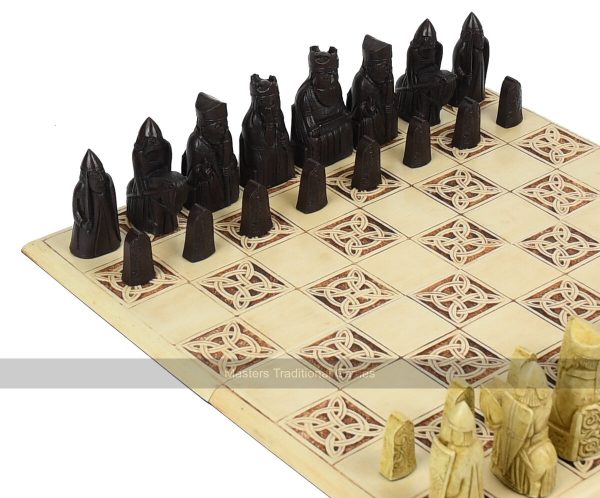 Decorative Folding Chess Board by Berkeley Chess - 2 inch Squares