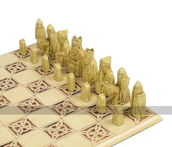 Decorative Folding Chess Board by Berkeley Chess - 2 inch Squares