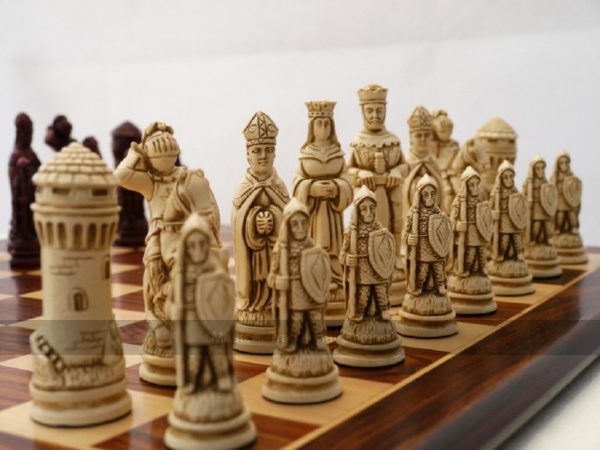Berkeley Chess Camelot Ornamental Chess Set (Board not included)