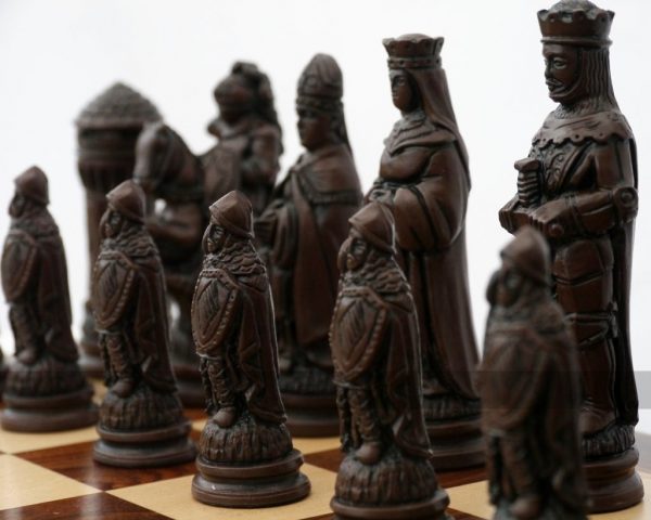 Berkeley Chess Camelot Ornamental Chess Set (Board not included)
