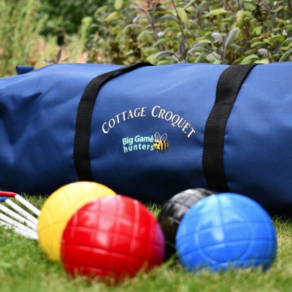 Cottage Garden Croquet Set, 4 Player in Bag