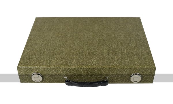 Crisloid Legacy Hops Tournament 21-inch Attaché Backgammon Set