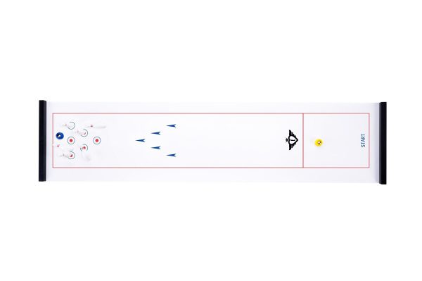 3-in-1 Curling, Table Shuffleboard and Bowling Game - 120cm