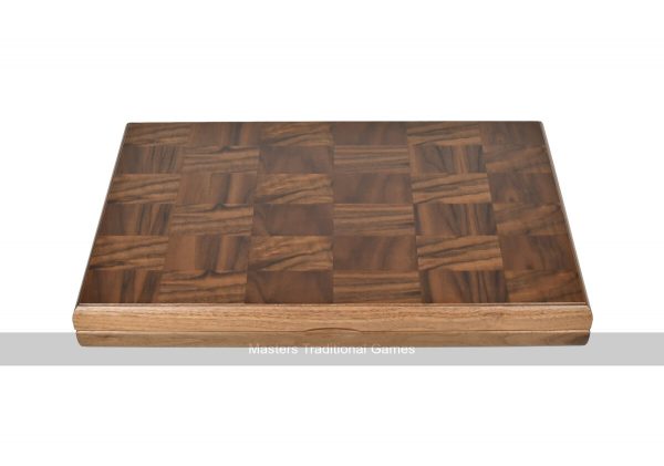 Dal Negro London Walnut 19-inch Backgammon Set