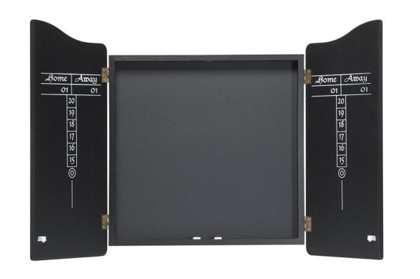 Winmau Black finish Darts cabinet