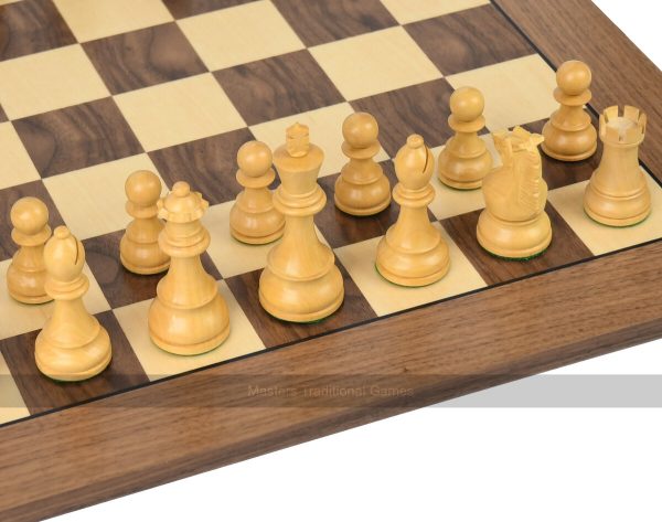 DGT Walnut Chess Board with Royal Wooden Chess Pieces
