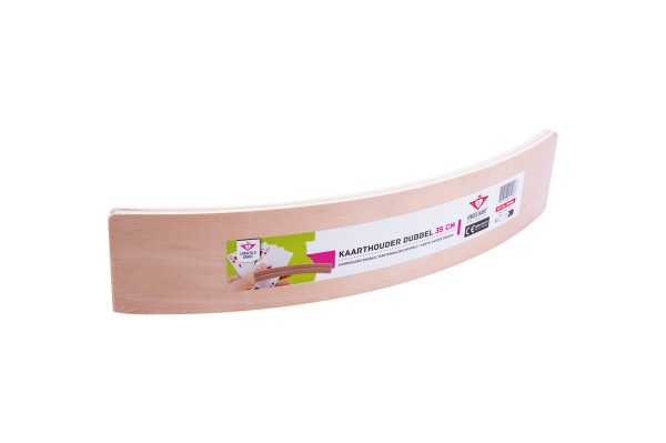 Double Wooden Card Holders - 35cm