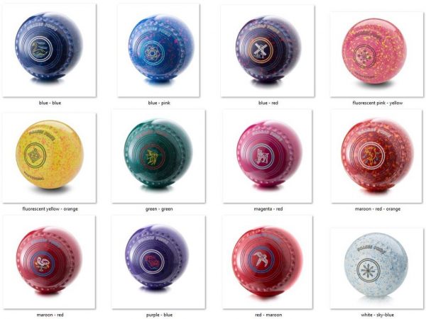 Drakes Pride Pro-50 Bowls - set of 4, coloured