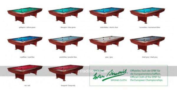Dynamic II American Style Slate Bed Pool Table - 7ft or 9ft