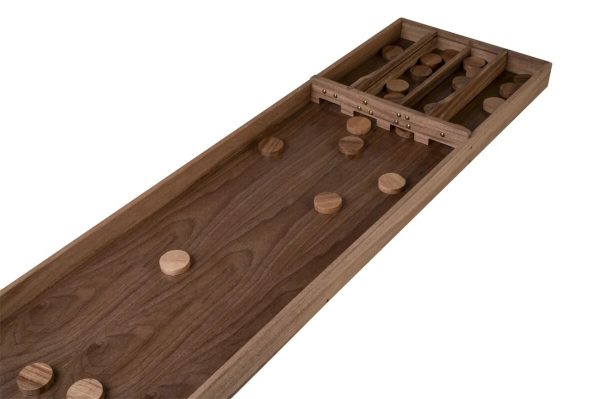 Engelhart Sjoelbak Walnut Dutch Shuffleboard