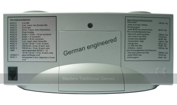 SchachQueen Digital Chess Clock / Timer - FIDE Certified