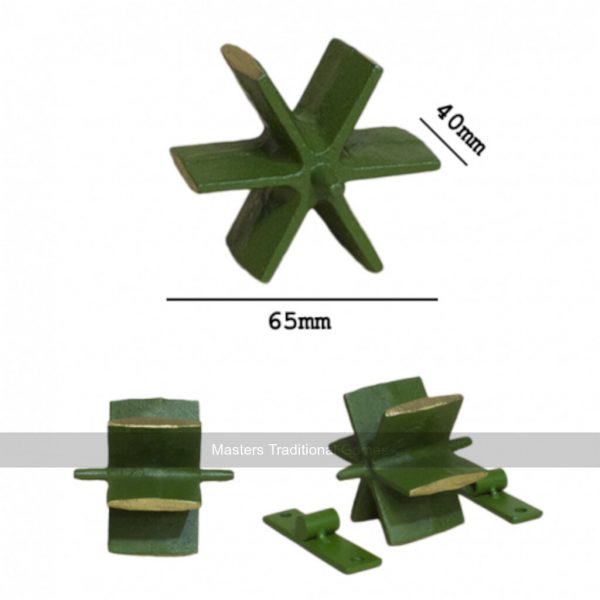 Complete Set of Cast Iron Components for the Frog Game, Sapo, La Rana