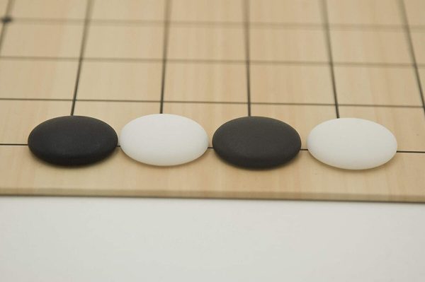 3-in-1 Beginner Go Set with Cardboard Board & Plastic Stones