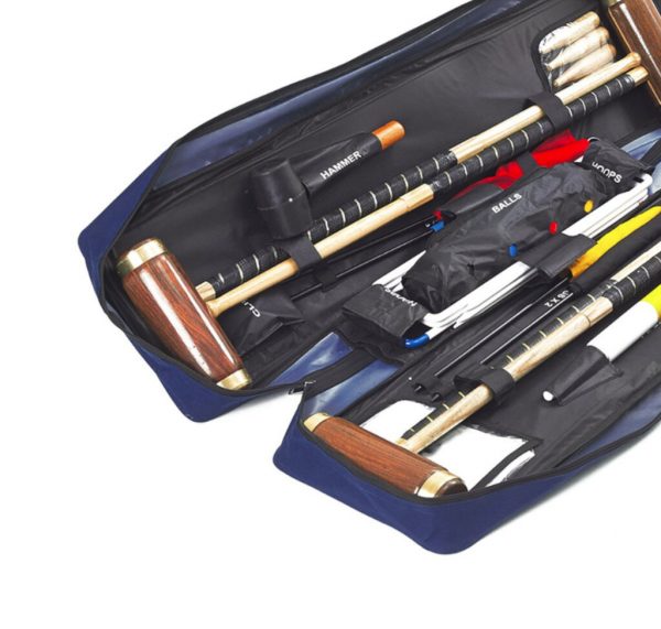 Garden Games Hurlingham Croquet Set (4 player in a Tool Kit Bag)