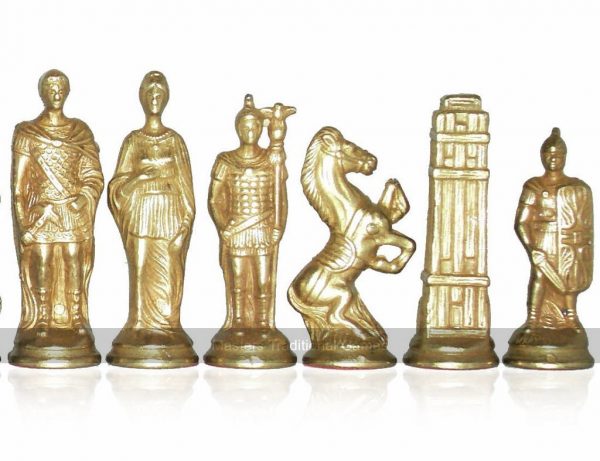 Italfama Romans & Barbarians Metal Chessmen