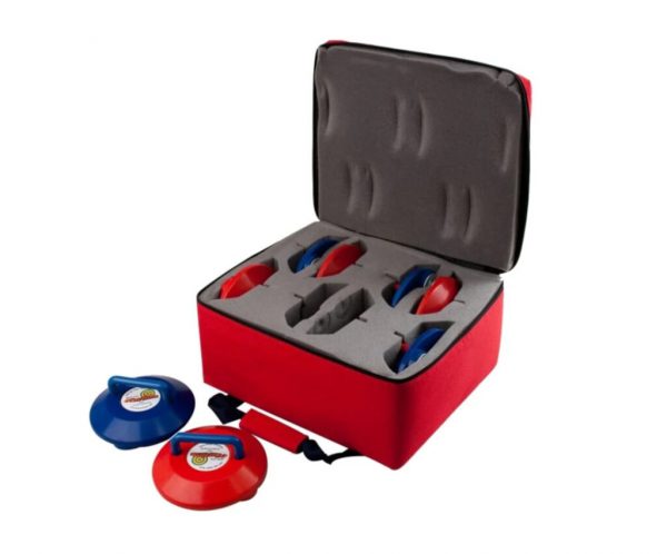 Kurling Stones Set (4 Red & 4 Blue in Carry Case)