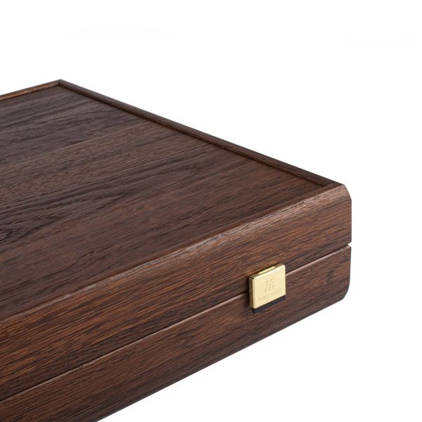 Manopoulos Natural Cork 19 inch Backgammon Set