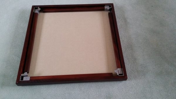 Masters Cerberus Bridge Table - Mahogany Finish with Green Baize
