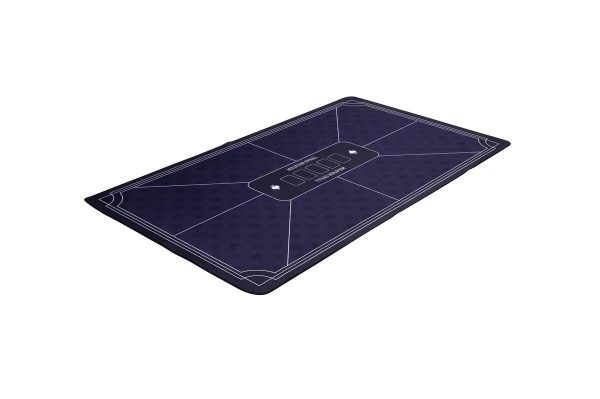 Poker Mat - Blue (140 x 80cm)
