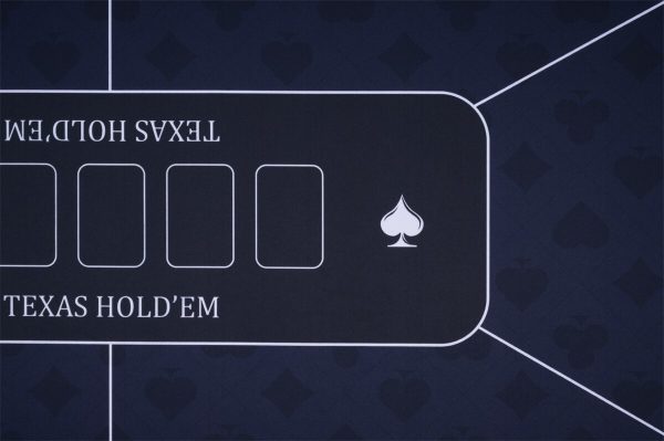 Poker Mat - Blue (140 x 80cm)