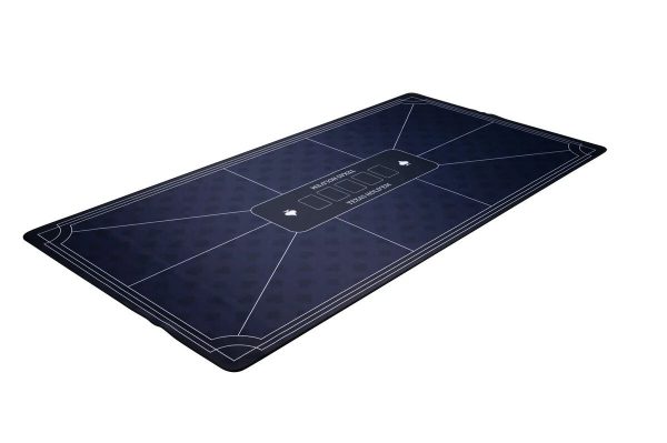 Poker Mat - Blue (180 x 90cm)