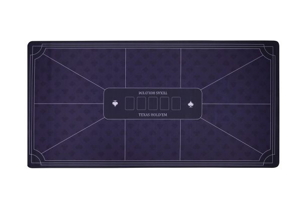 Poker Mat - Blue (180 x 90cm)