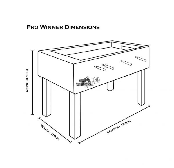 Roberto Sport Pro Winner Football Table