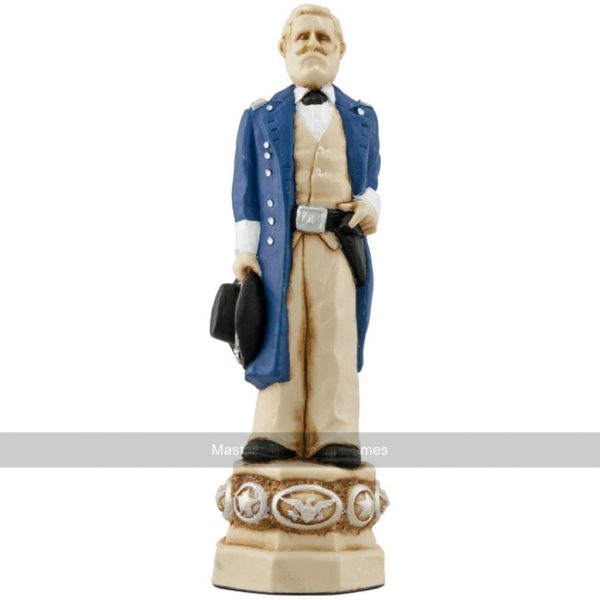 SAC American Civil War Chess Set, Hand-Painted (without board)
