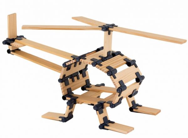 TomTecT 190 Wooden Construction Kit (190 pieces)