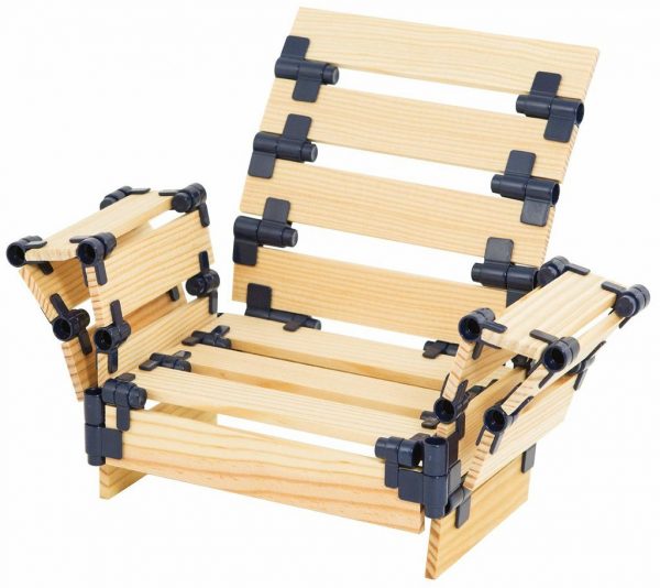 TomTecT 500 Wooden Construction Kit (500 pieces)