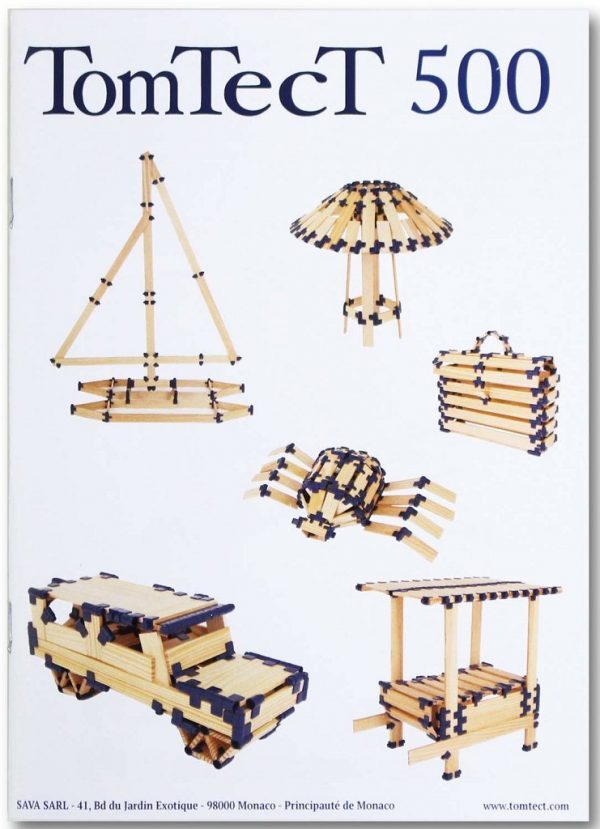 TomTecT 500 Wooden Construction Kit (500 pieces)