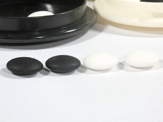 Yunzi Go Stones, Bi-Convex, 9mm Thick