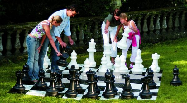 Rolly Giant Chess Set, 64cm King (without board)