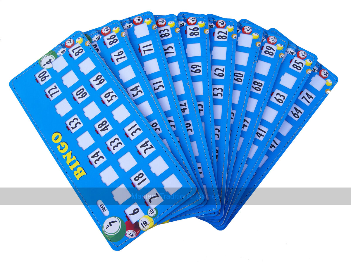 Set of 10 Bingo Shutterboards (35cm Reusable Shutterboards)