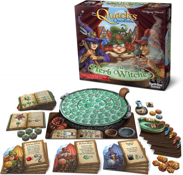 The Quacks of Quedlinburg: The Herb Witches Expansion