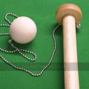 Pole, Swivel and Chain component for Masters League Bar Skittles