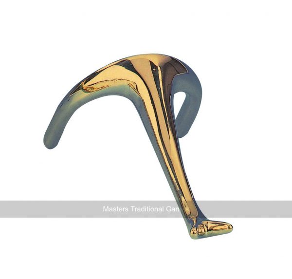 Brass Swan Rest Head (head only - no shaft)