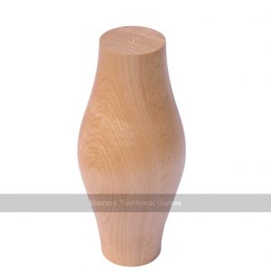 Set of Bristol Skittle Pins (10 x 4 inch, solid Beech)