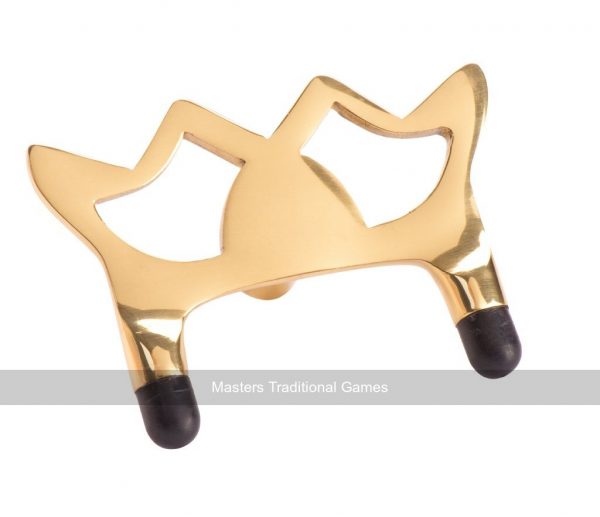 Brass Butt Rest Head (head only - no shaft)