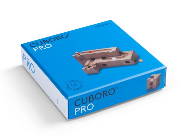Cuboro Pro Marble Run Game - The Extra Set for demanding projects